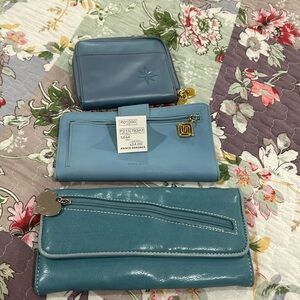 leather wallets lot new